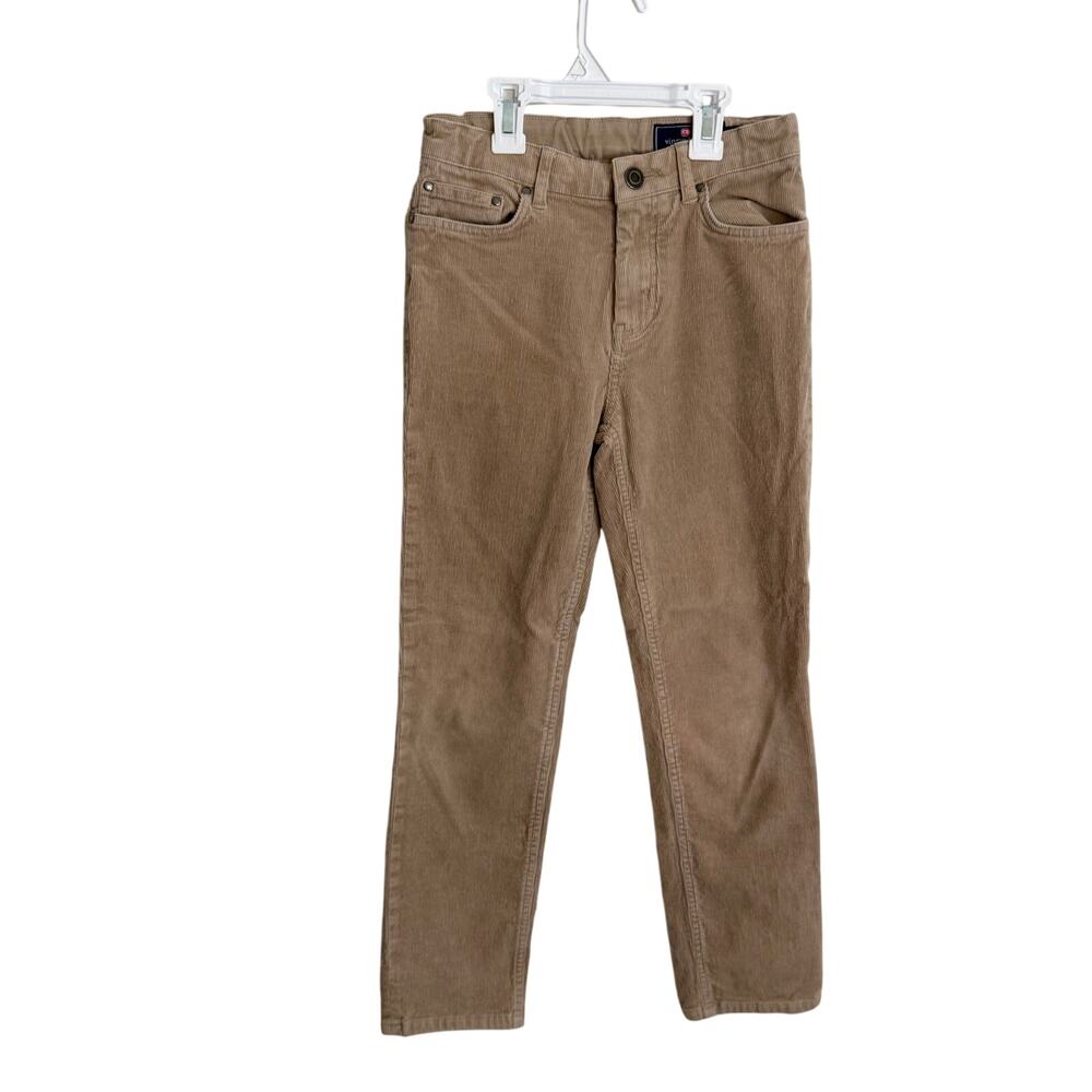 Vineyard Vines Boys Corduroy Khaki Pants size 10